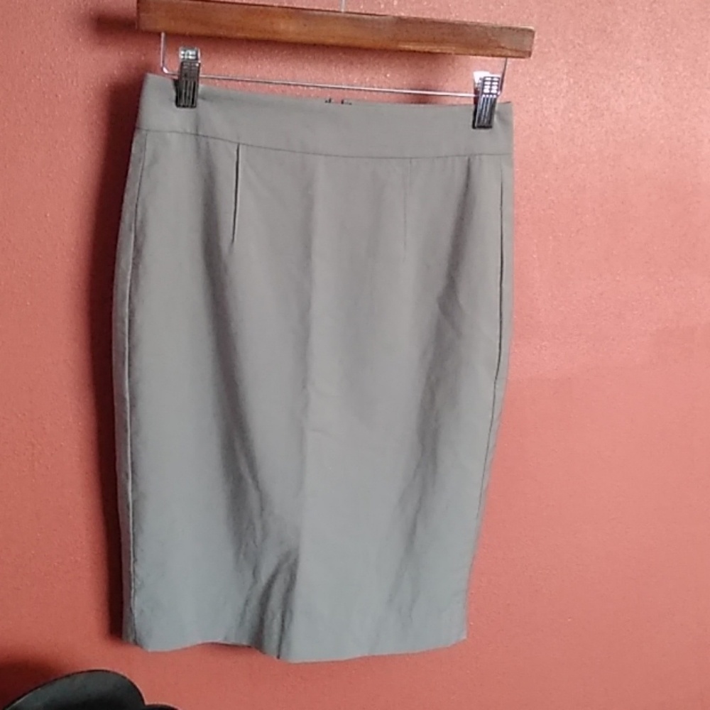 Ann Taylor Grey Classic Business Skirt